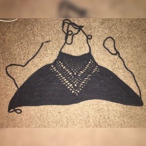 Crochet halter top
